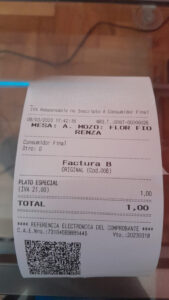 Factura Electrónica B